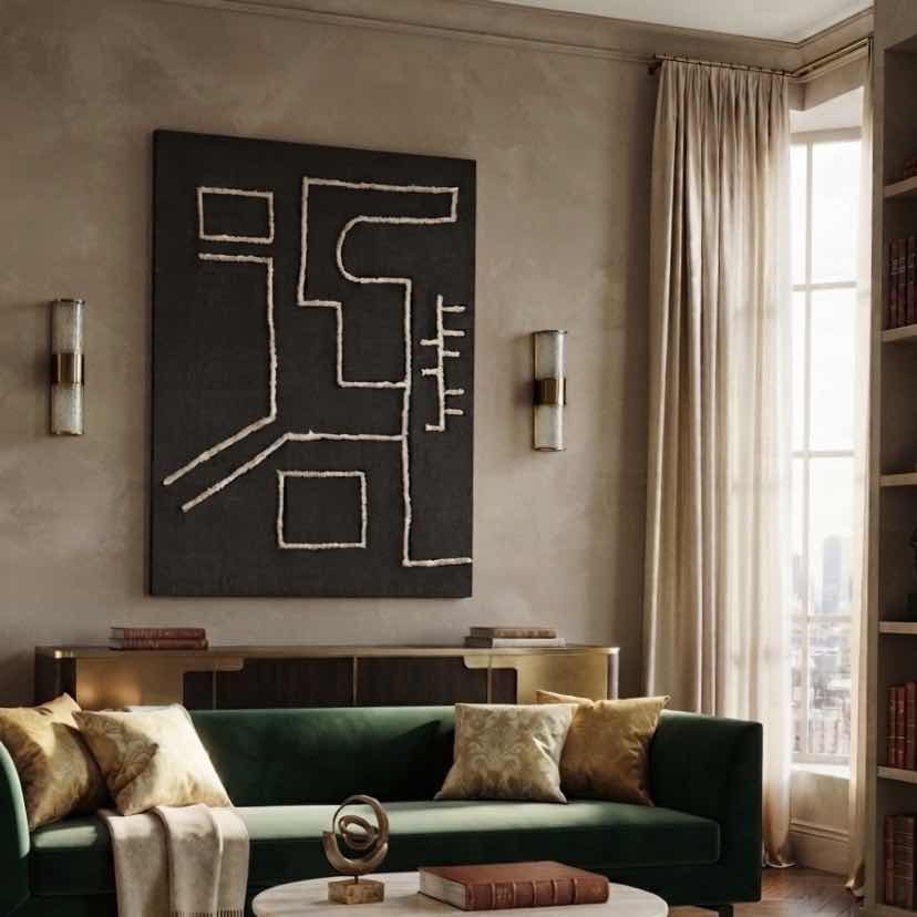 Tableau grand format 120160cm pour un intérieur élégant et unique