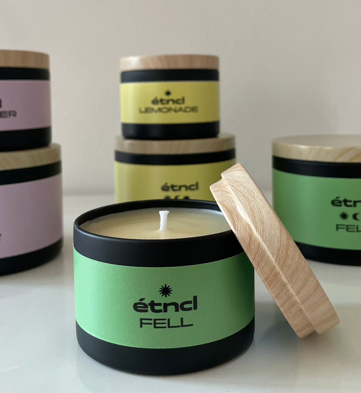 Bougie parfumée artisanale Fell 100 ml pour une ambiance nostalgique