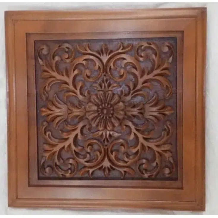 tableau en bois sculpté à la main pour une décoration unique