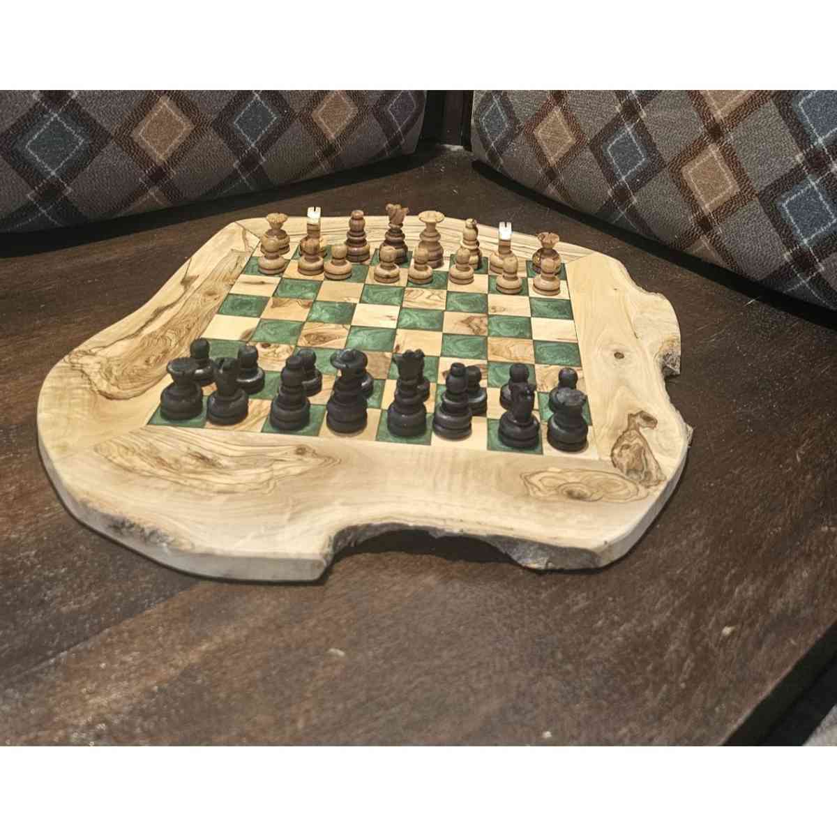 Jeu d'échecs vert exclusif pour des parties captivantes