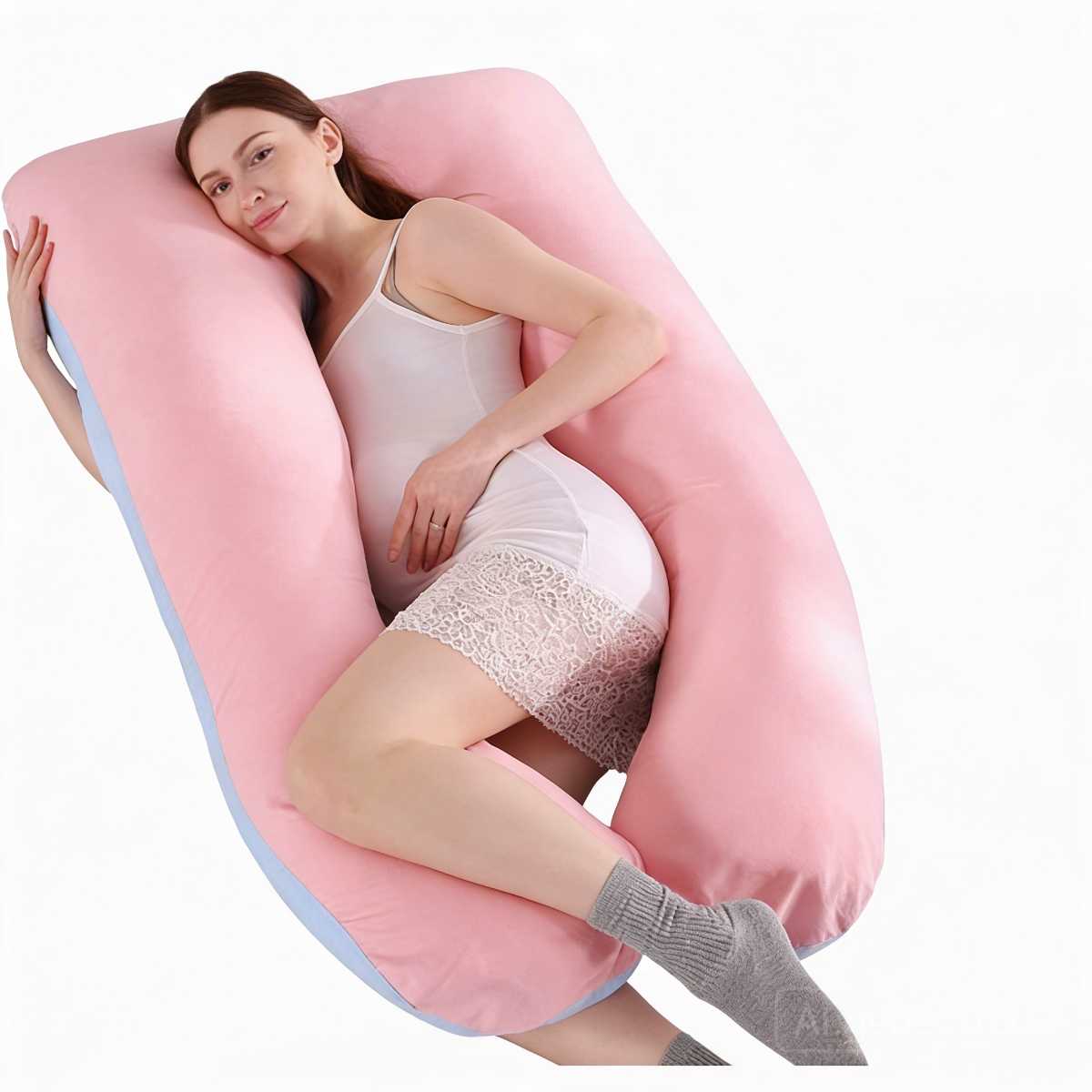 Oreiller grossesse XXL lavable confort optimal pour futures mamans