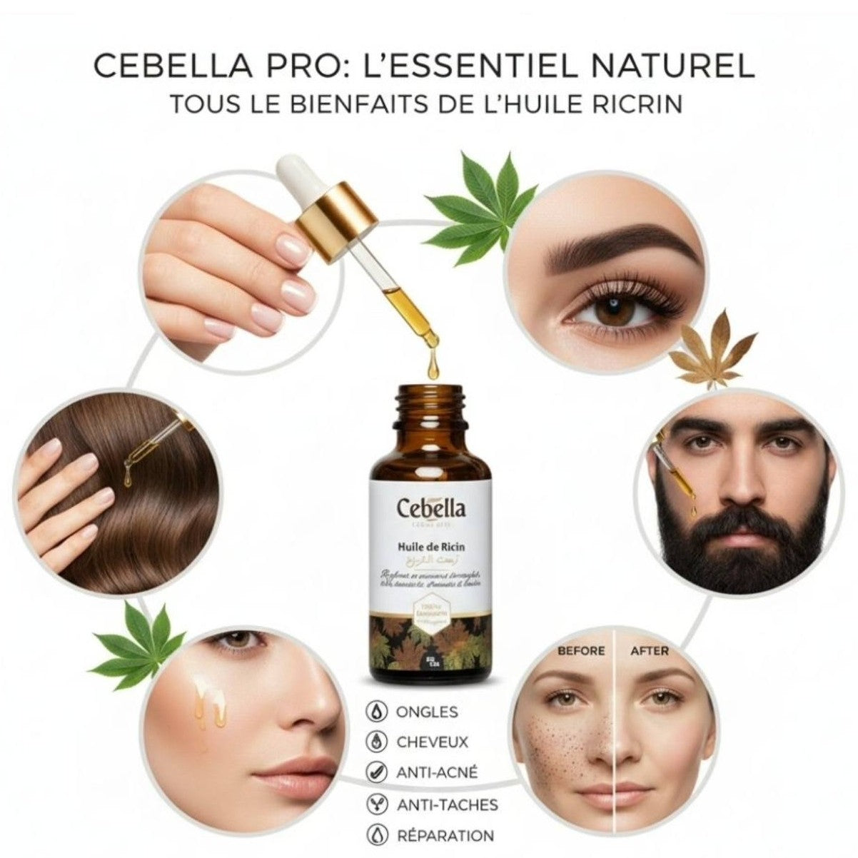 Huile de ricin 30Ml