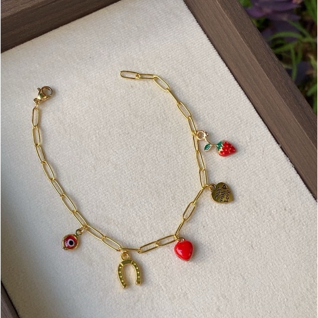 Bracelet charm Talismans d'Aura taille S M pour une magie exclusive