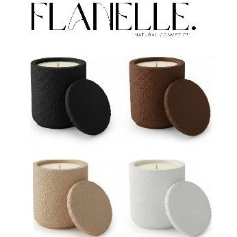 Bougie parfumée stone texture pour une atmosphère unique 200 g