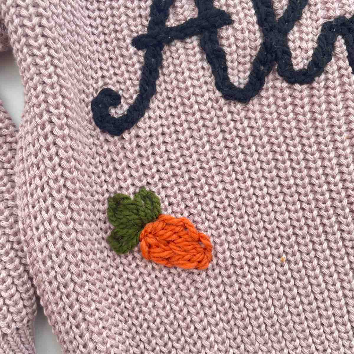 Pull personnalisé irrésistible pour fillette en couleurs tendance