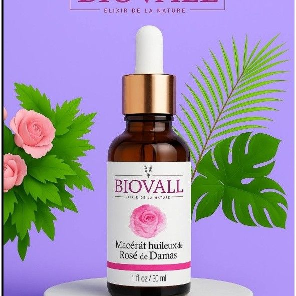 macérat huileux rose premium pour une peau douce et éclatante