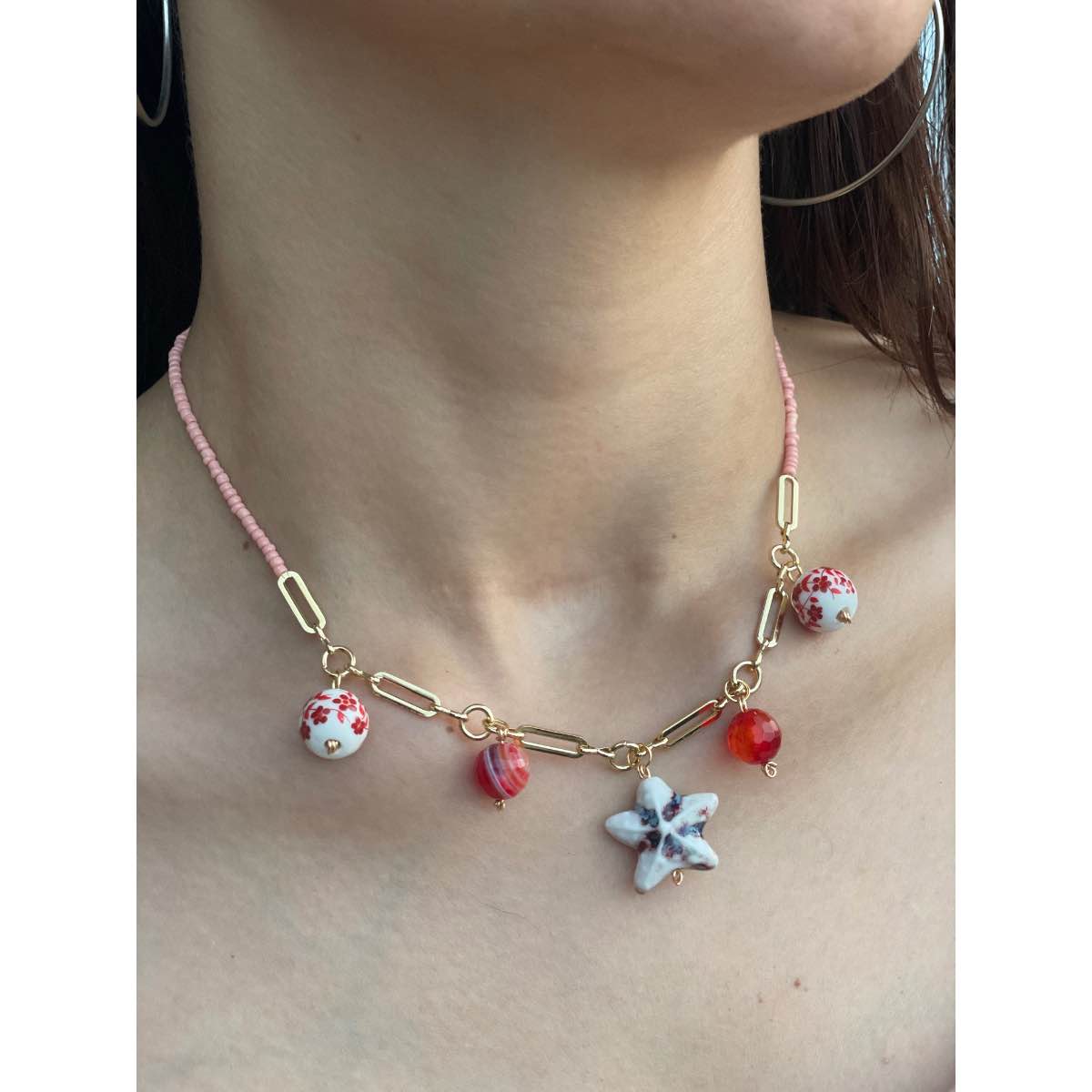 Collier plage chic pour un été inoubliable et élégant