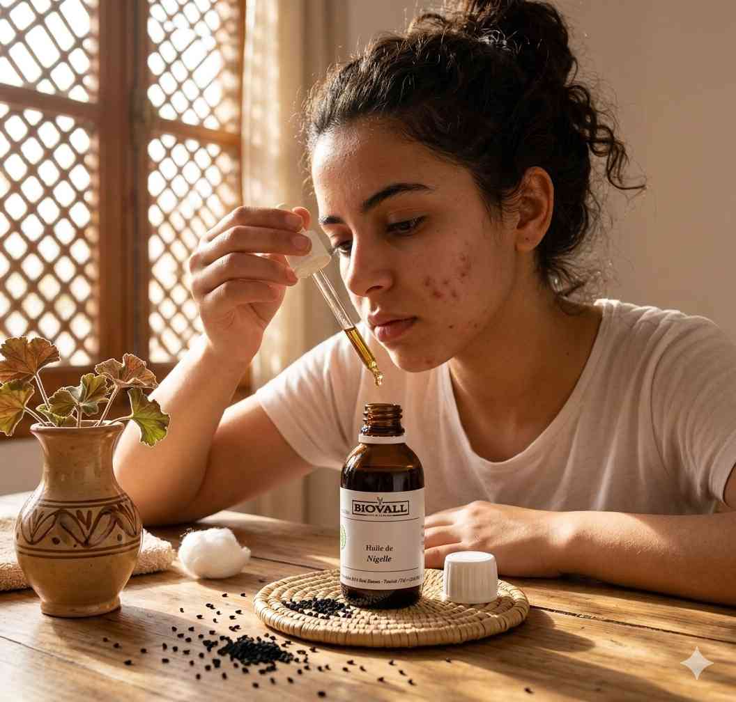 Huile de nigelle premium pour une peau éclatante et revitalisée