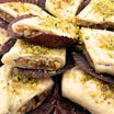 Makroudh Blanc au pistache à base de semoule - artisanat Tunisien fait main | ILEYCOM