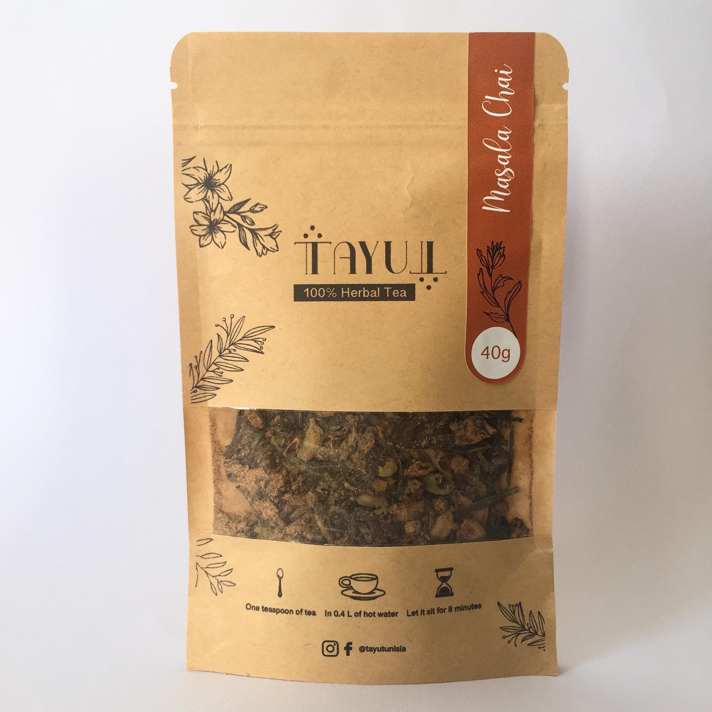 Masala Chai - Thé indien - artisanat Tunisien fait main | ILEYCOM