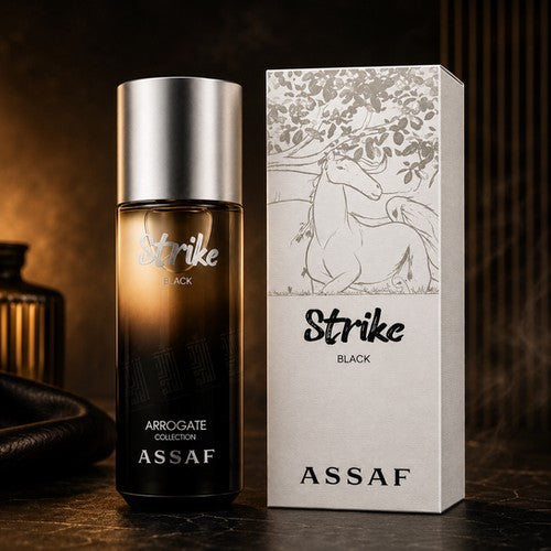 parfum homme Strike Black Assaf 150ML l'élégance irrésistible