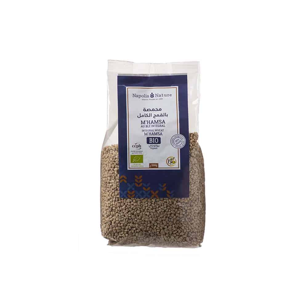 Mhamsa aux graines intégrales bio 500G - artisanat Tunisien fait main | ILEYCOM
