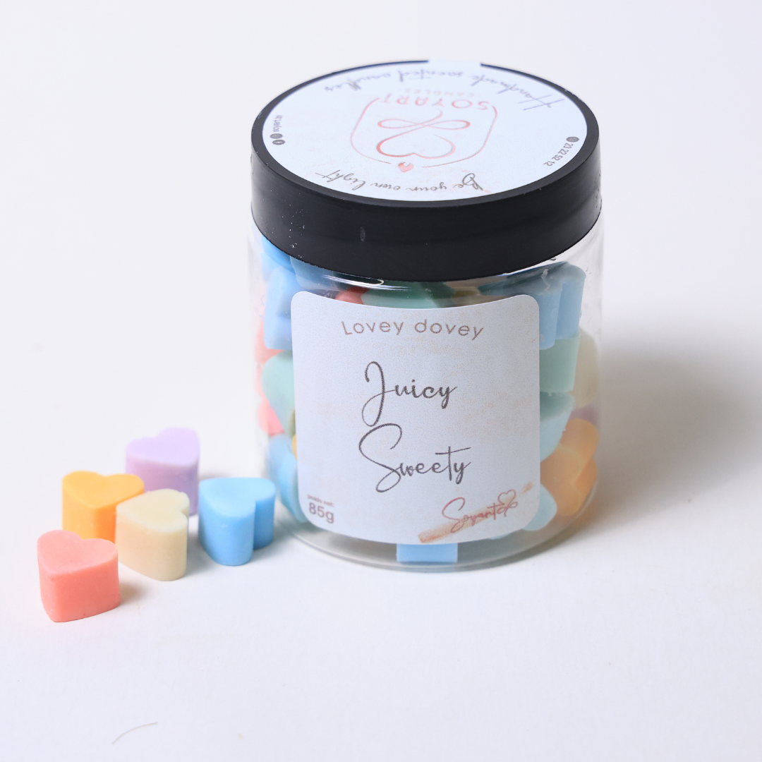 Minis fondants parfumés LOVEY DOVEY Juicy Sweety - artisanat Tunisien fait main | ILEYCOM