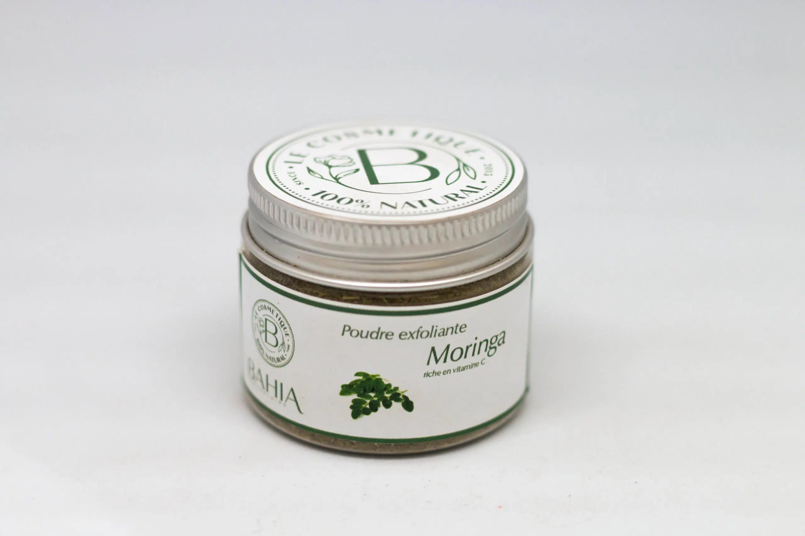 Poudre moringa exfoliante