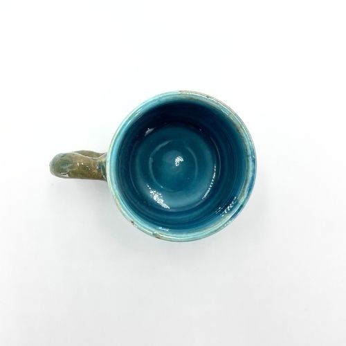 Mug café en céramique - artisanat Tunisien fait main | ILEYCOM