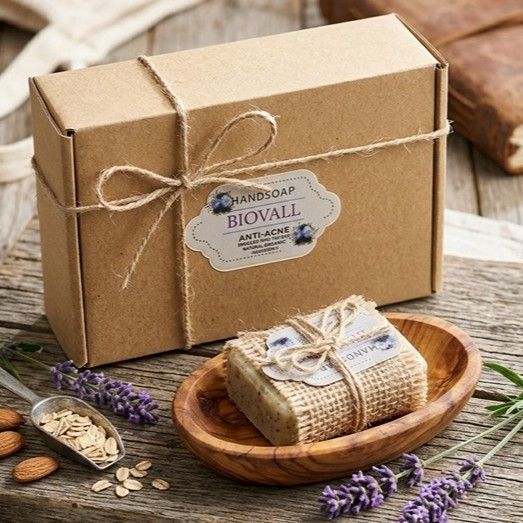 Savon naturel anti acné cadeau pour une peau parfaite