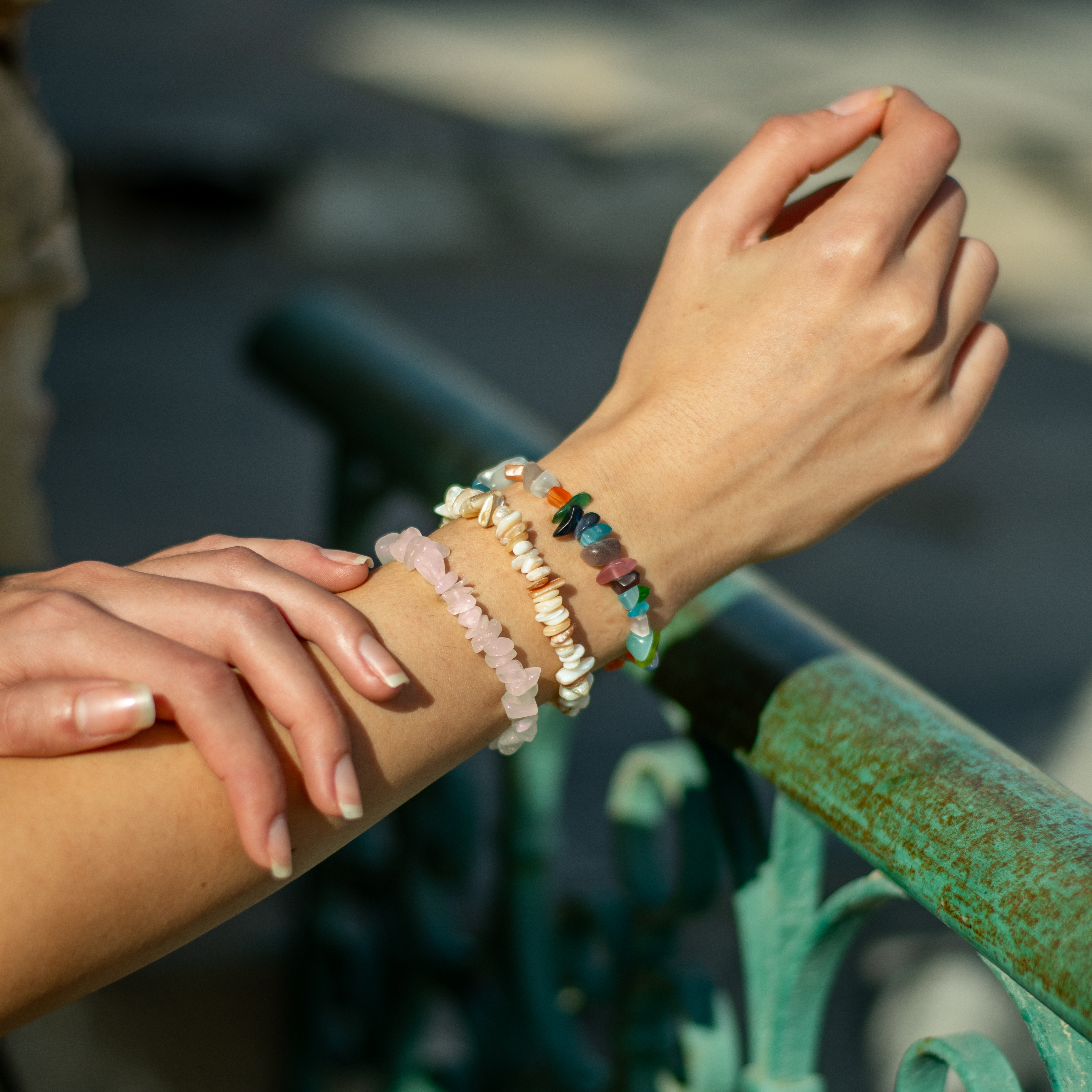 Pack de trois bracelet perles unisexe