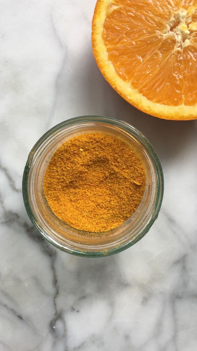 Oranges séchées en poudre - artisanat Tunisien fait main | ILEYCOM