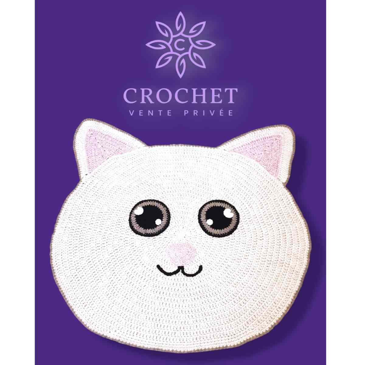 Tapis crochet upcycled pour un intérieur unique et éco-responsable