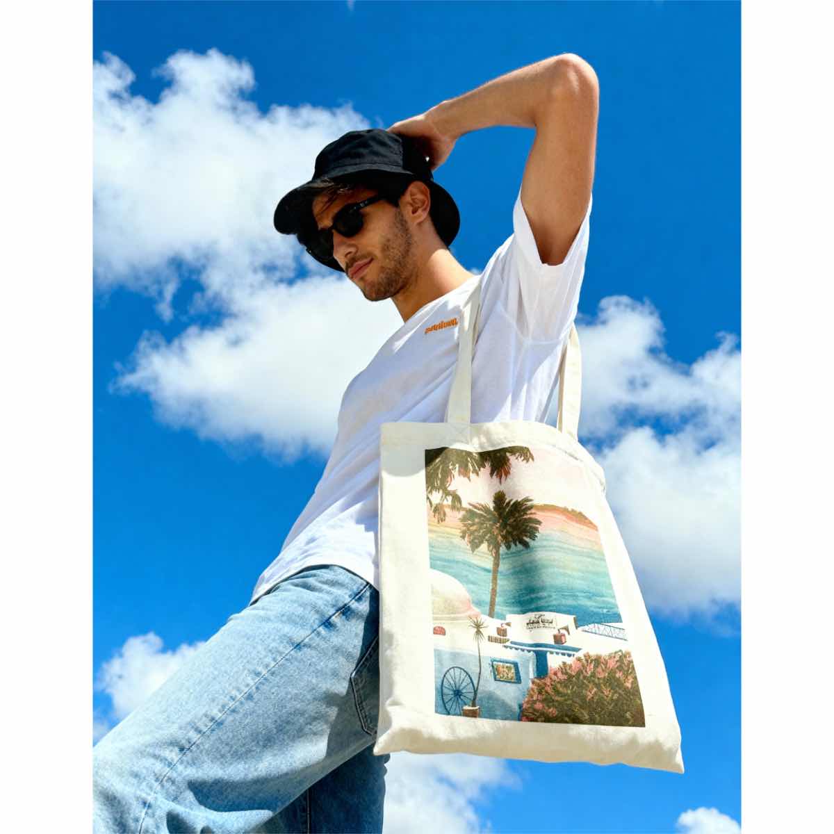 tote bag Sidi Bou Said lélégance artisanale à emporter