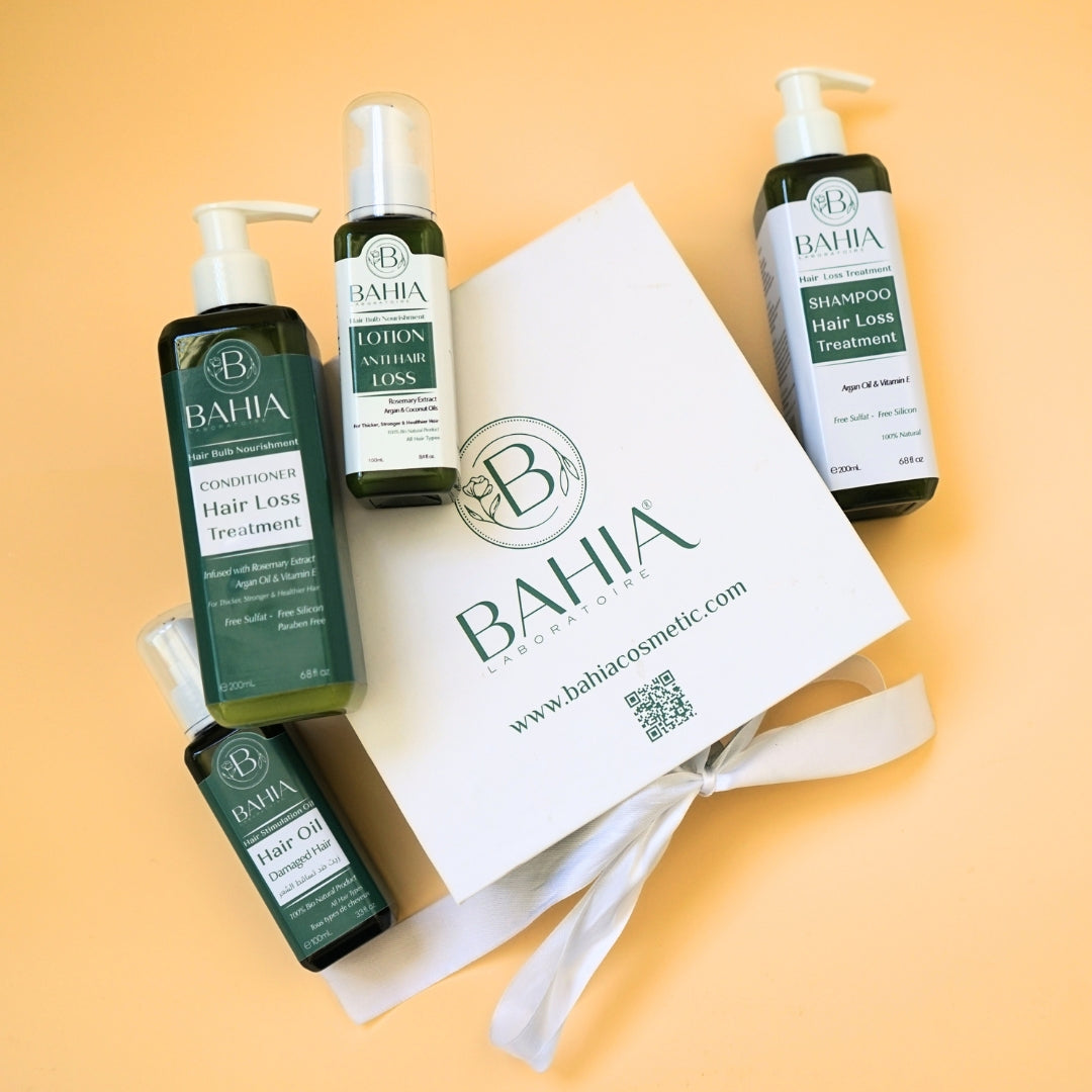 Pack antichute cheveux premium au romarin argan et vitamine E