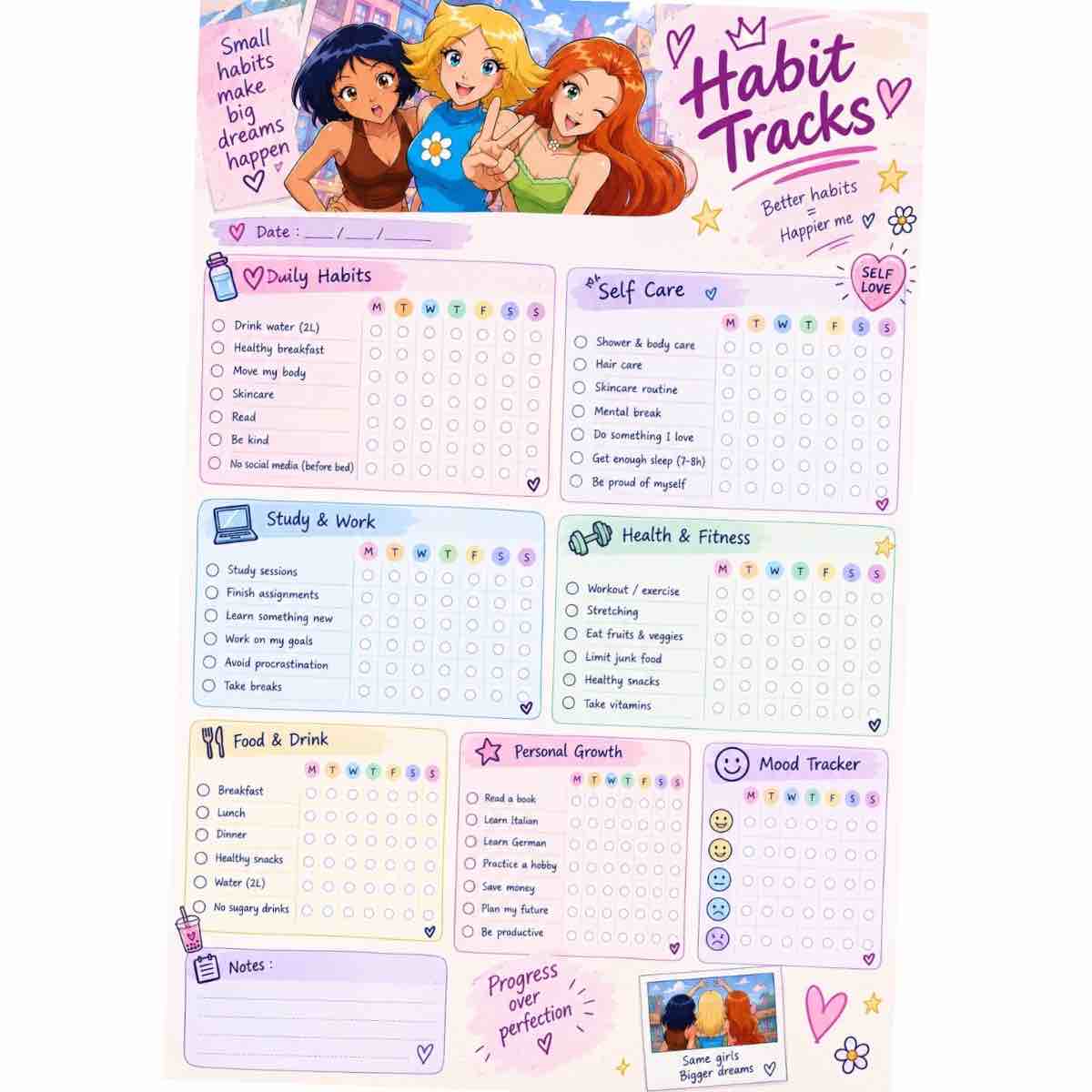 agenda étudiant Totally Spies un compagnon stylé et unique