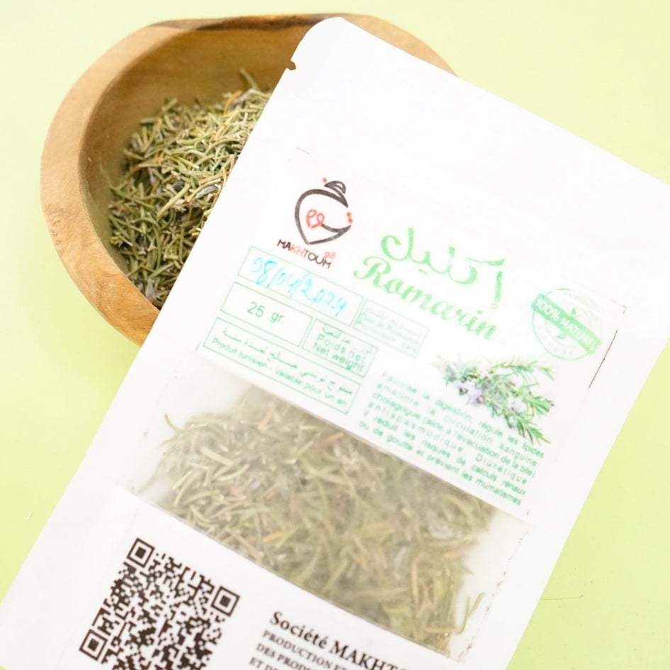 épices Romarin 100% naturelle 25gr - artisanat Tunisien fait main | ILEYCOM