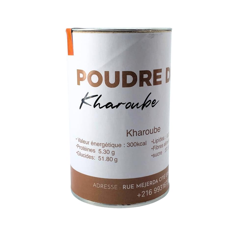 Poudre de Caroube (250g) - artisanat Tunisien fait main | ILEYCOM