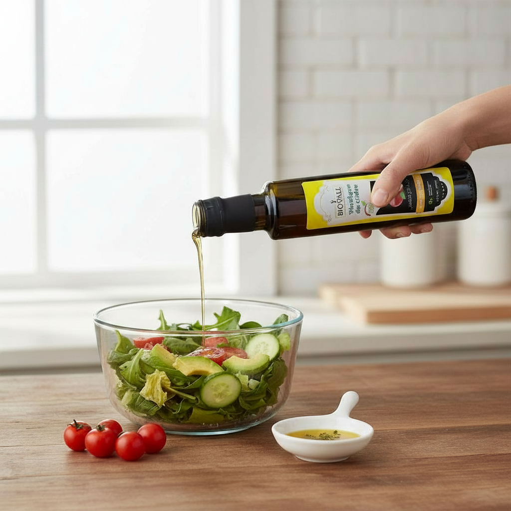 Vinaigre de Cidre Bio Premium - Santé &amp; Saveurs Authentiques