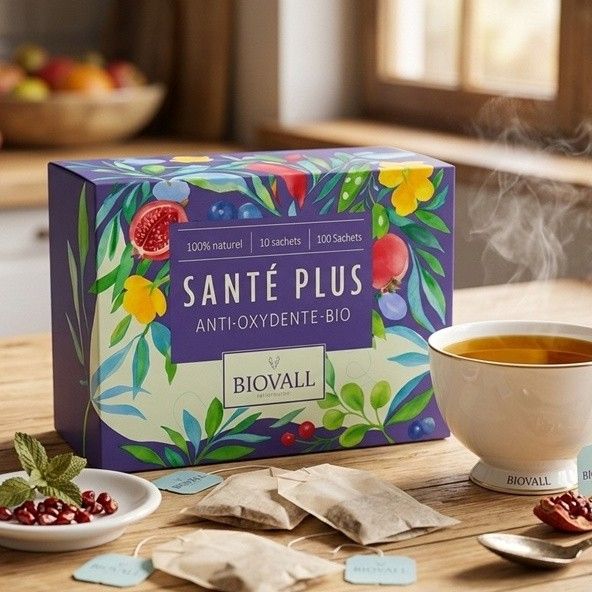 tisane bio SantéPlus pour un bien-être irrésistible