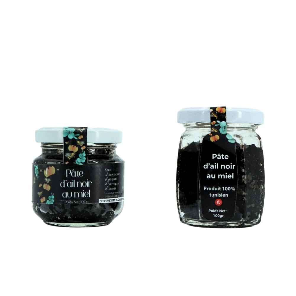 Pâte d'ail noir au miel - artisanat Tunisien fait main | ILEYCOM