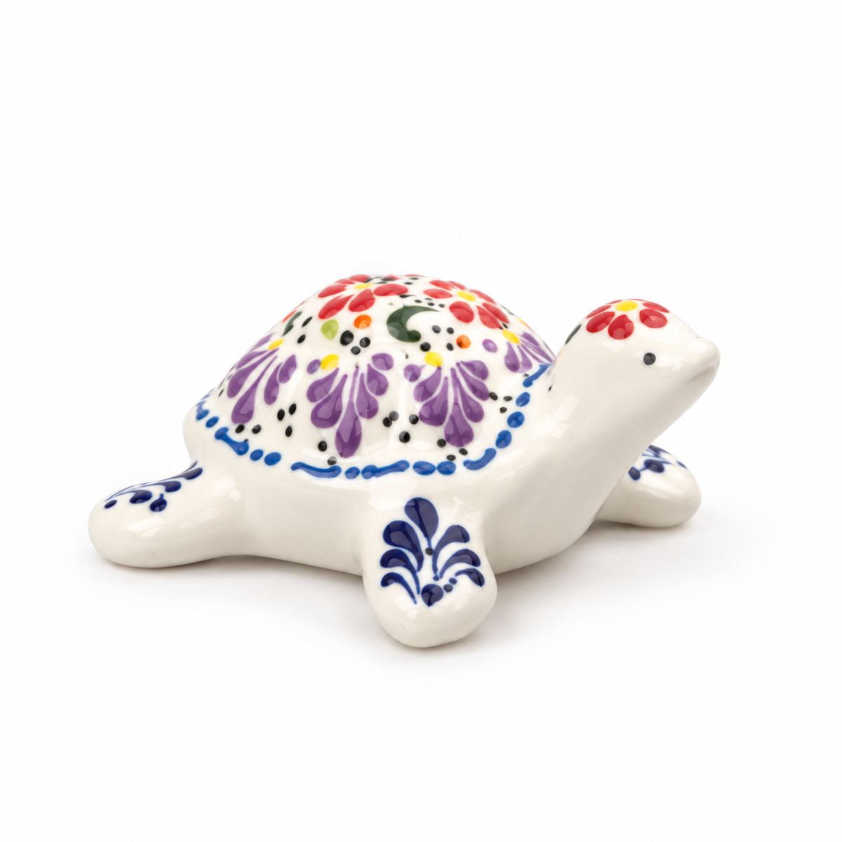 Mug coloré artisanale unique et joyeuse avec tortue