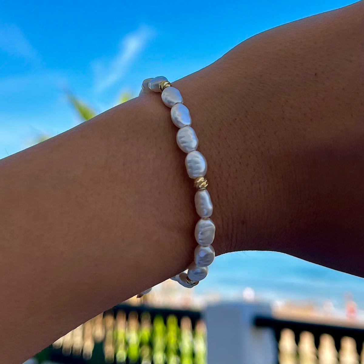 Bracelet perles ajustable chic pour un style unique et élégant