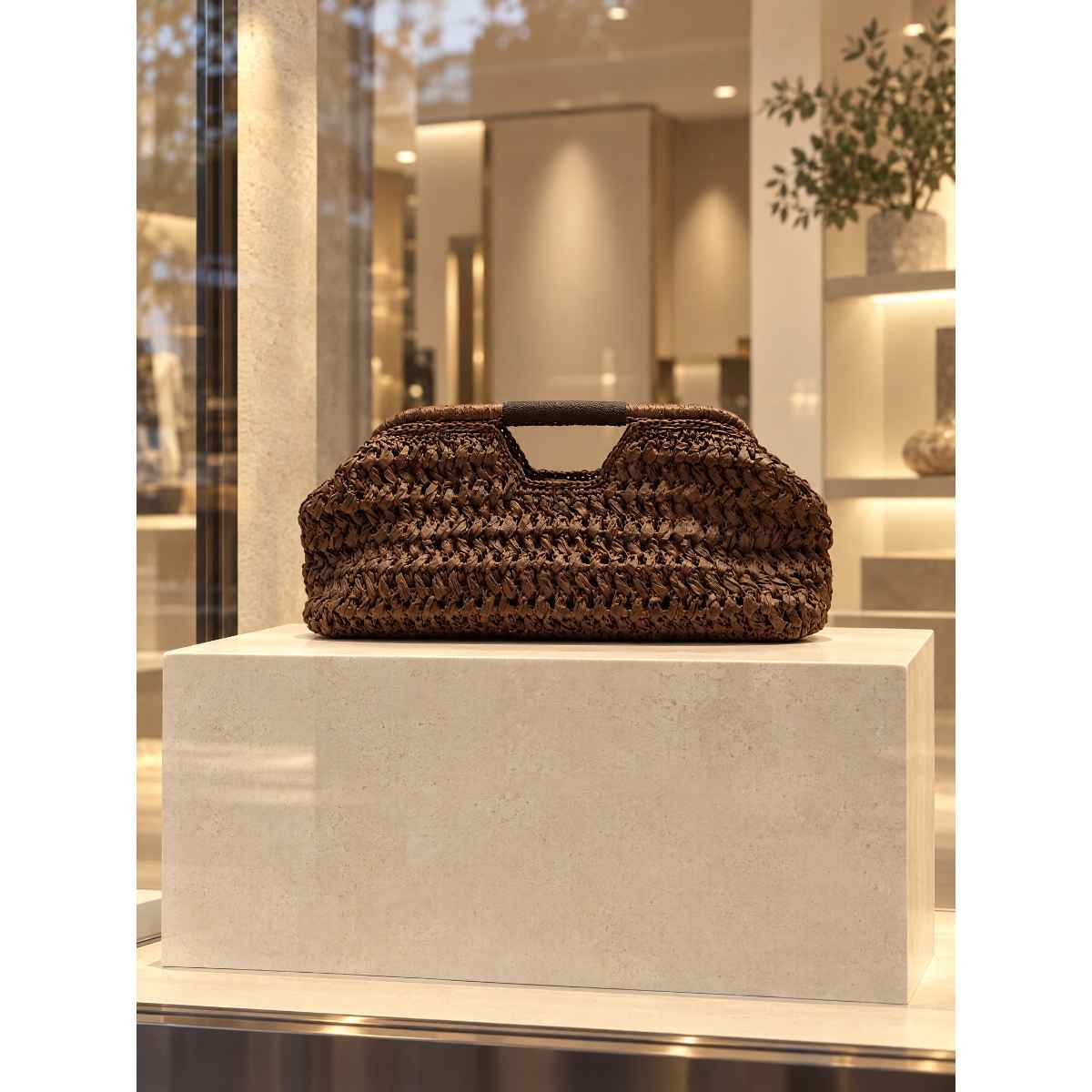 sac en crochet Zamy cacao élégant et unique pour toutes vos sorties
