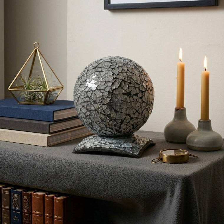 Lampe mosaïque élégante pour une ambiance unique et chaleureuse