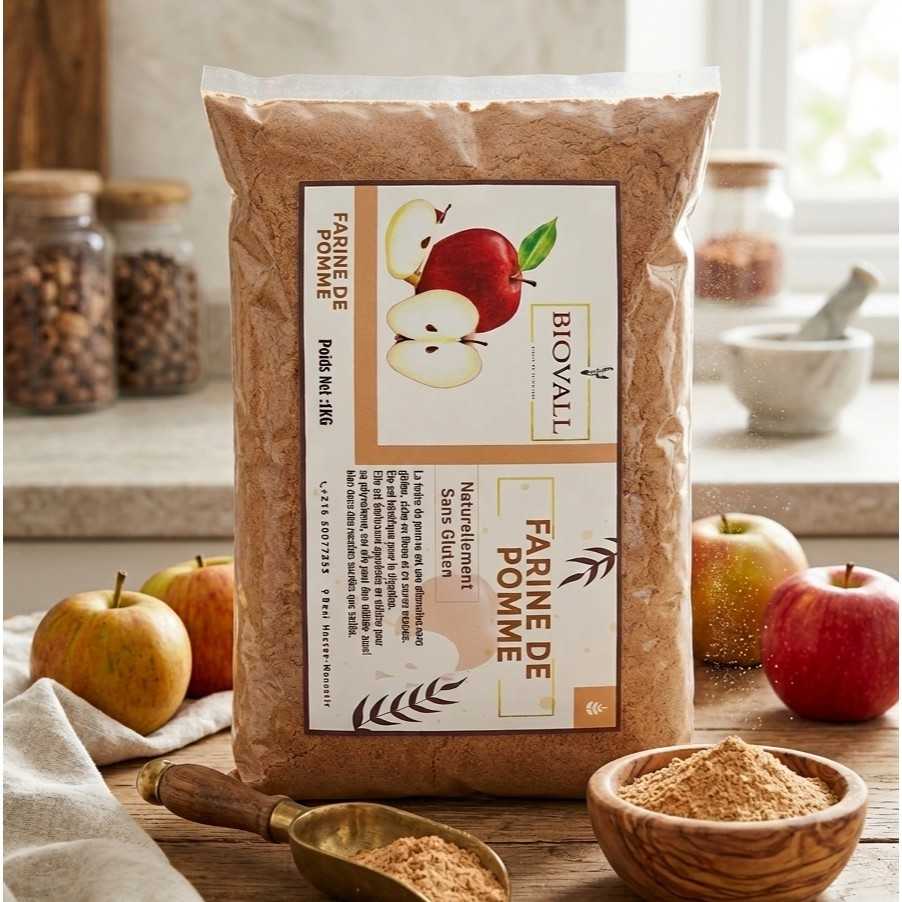 Farine de pomme premium pour des recettes irrésistibles