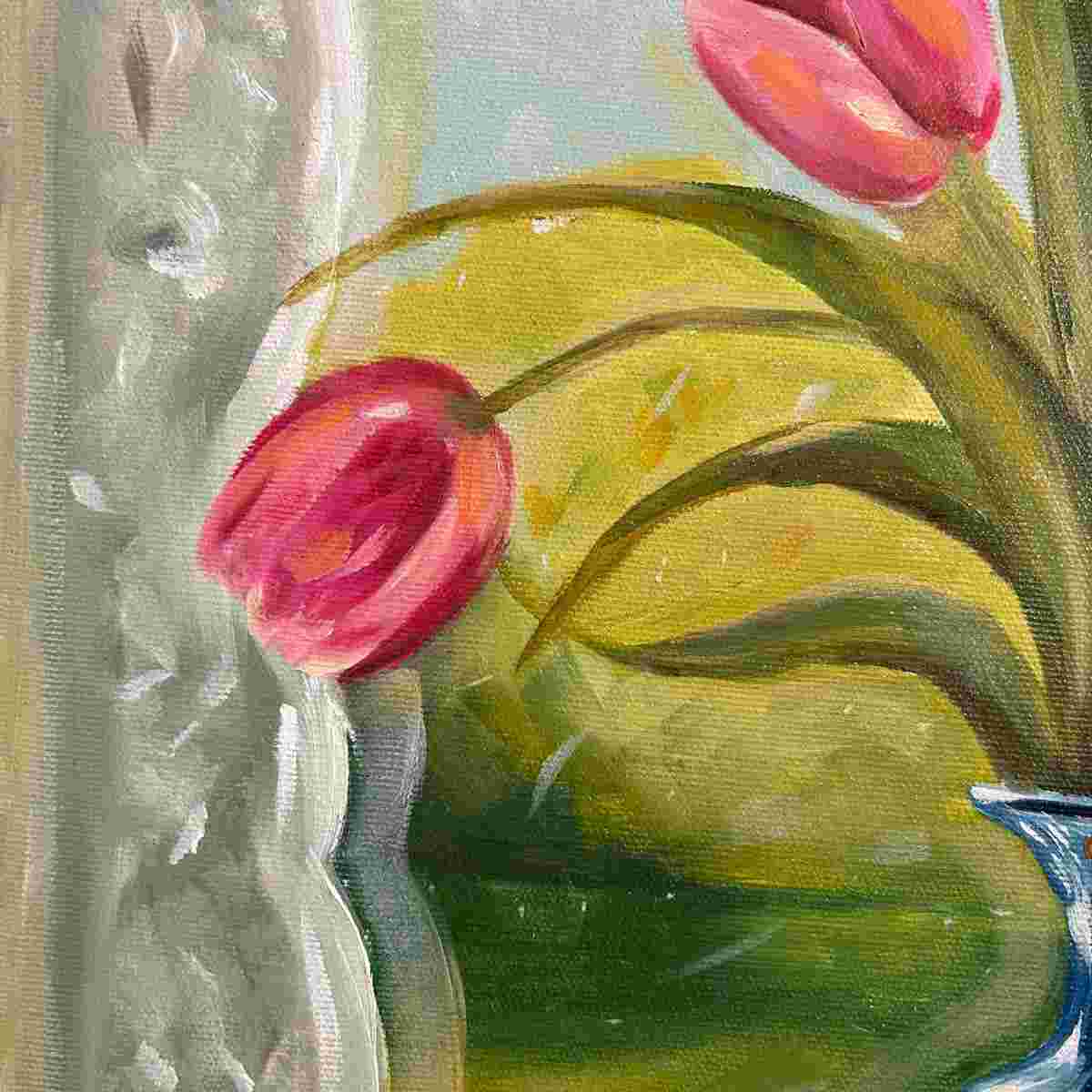 Tulipe Rose élégante 61 x 46 cm pour un style unique
