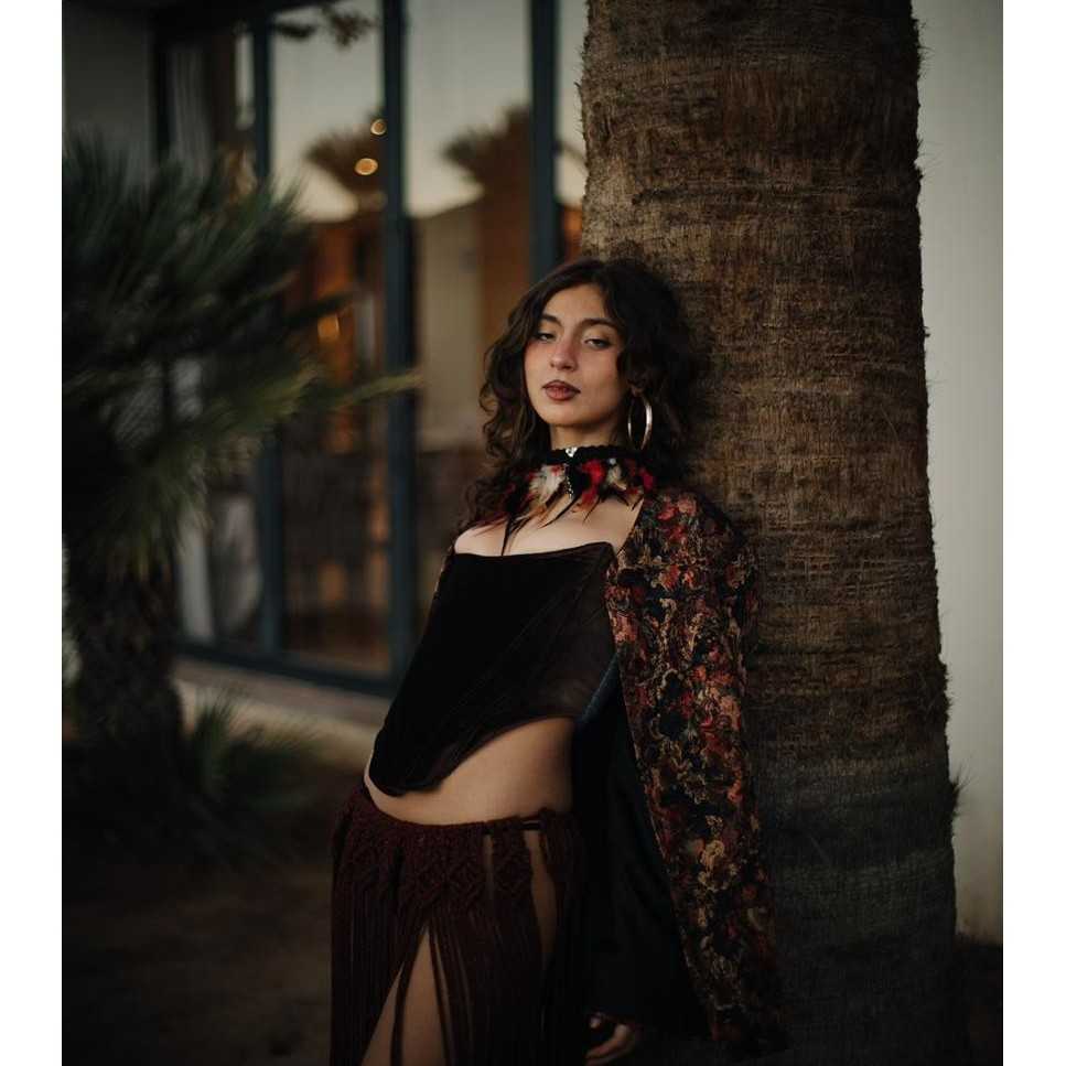 Veste baroque floral