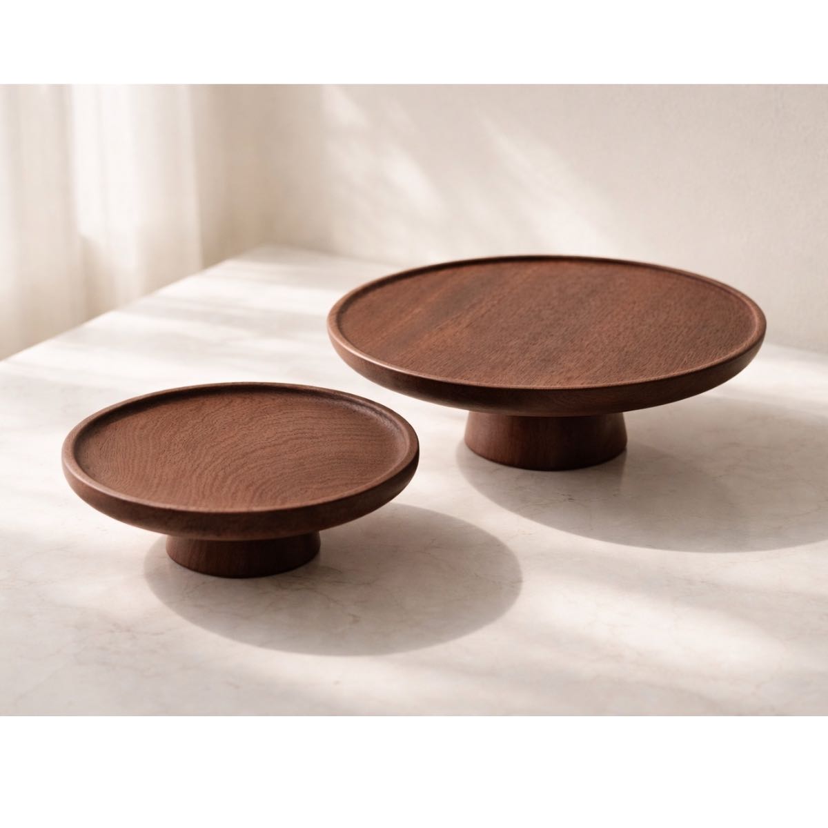 présentoir bois acajou haut de gamme pour une décoration unique