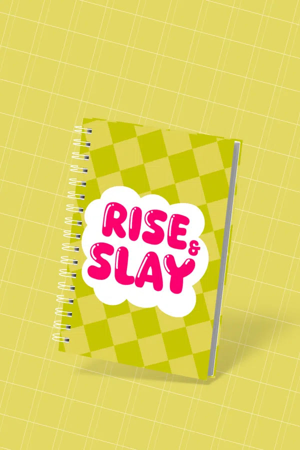 Carnet Rise &amp; Slay A5 - Couverture rigide inspirante