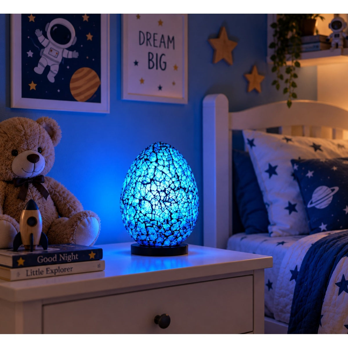Lampe mosaïque artisanale tunisienne pour une ambiance unique