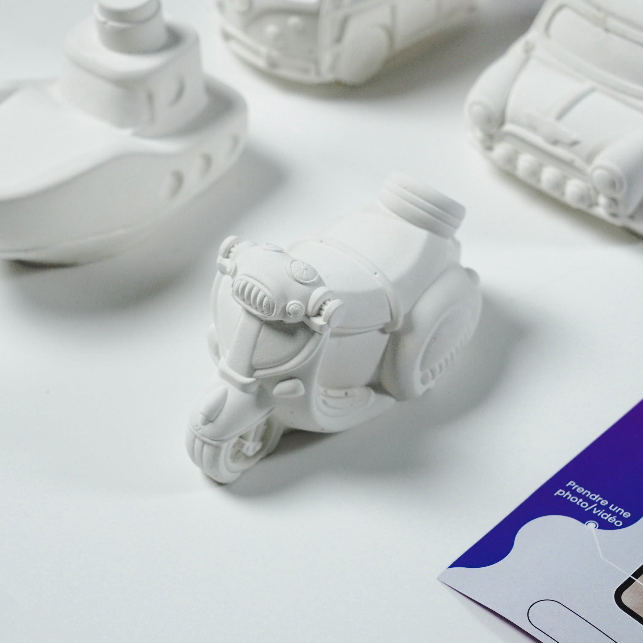 Kit de coloriage Transport avec expérience réalité augmentée