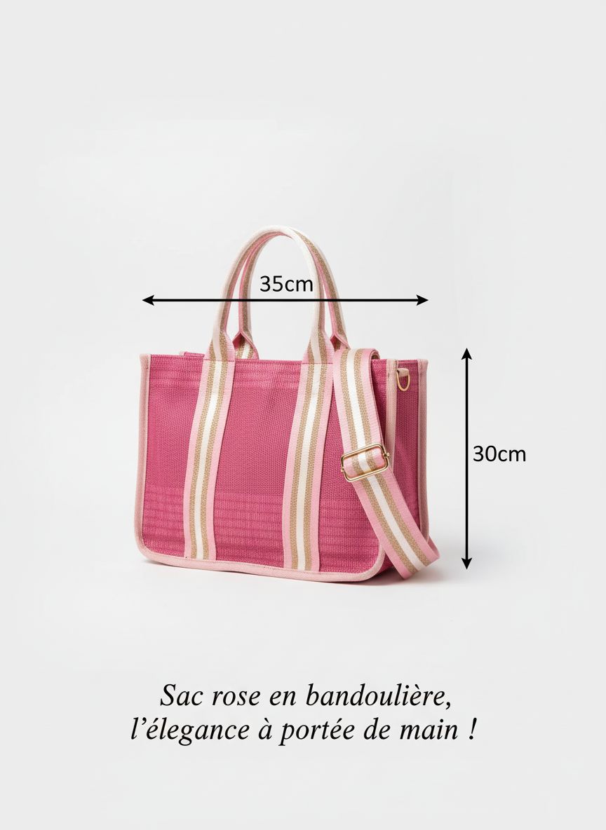 sac rose tendance et chic pour un style irrésistible