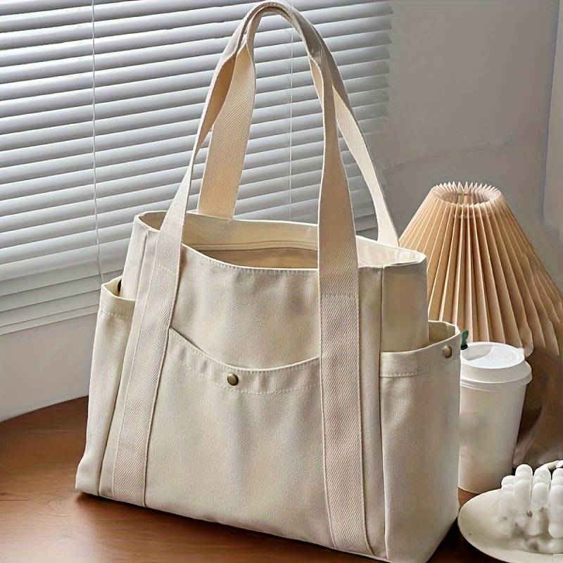 Sac Tote Bag avec des poches - artisanat Tunisien fait main | ILEYCOM