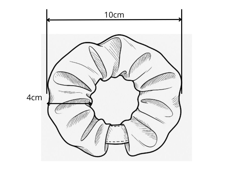 Duo de Chouchous en Satin – 2 Satin Scrunchies