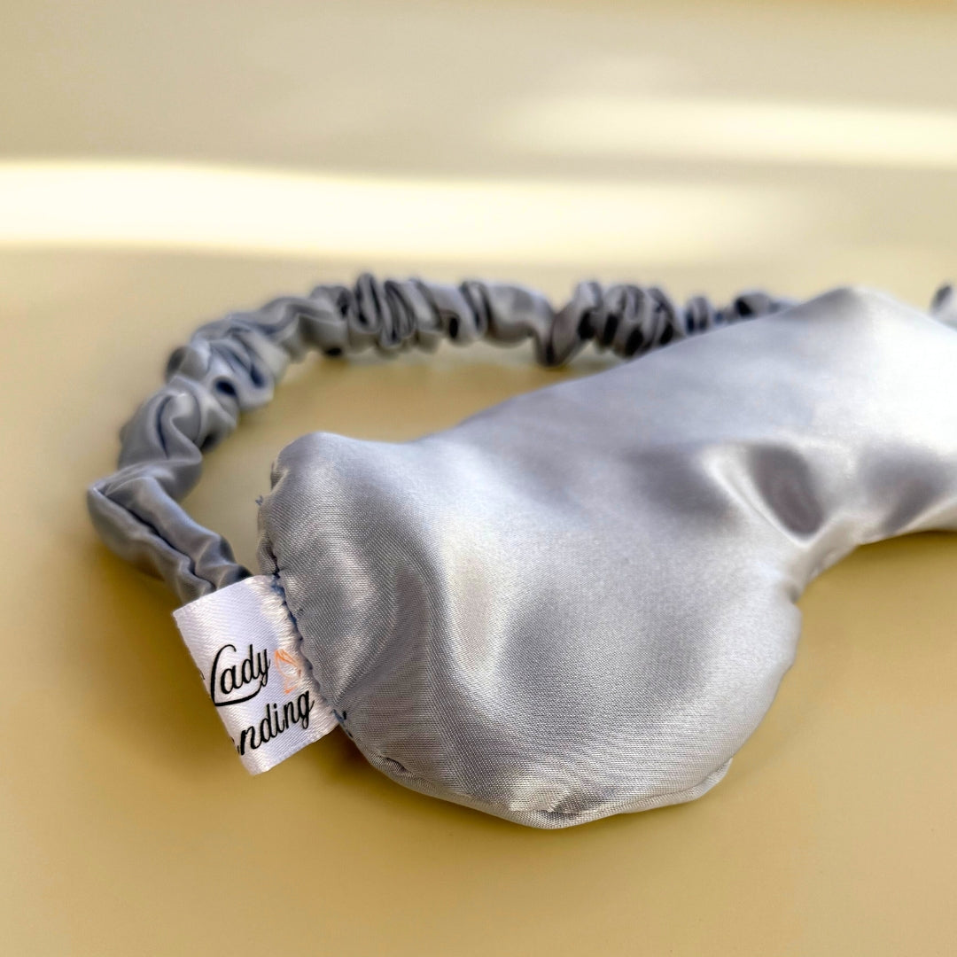 Ensemble de Nuit Satin Luxe - Éclat et Confort Bleu Ice