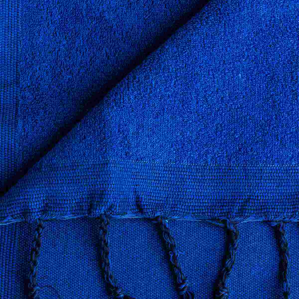Fouta éponge Bleu