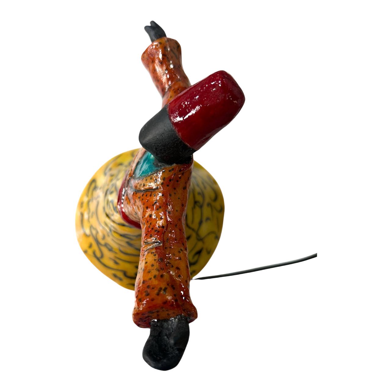 Lampe derviche tourneur en résine