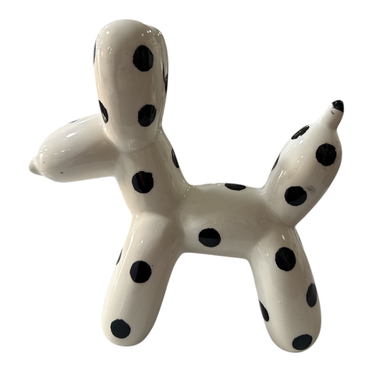 Sculpture Chien Ballon Artistique bicolore – Objet Déco Design