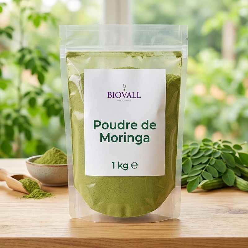 Poudre de moringa 1kg pureté exceptionnelle